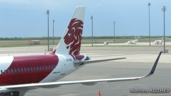 Фотография к новости: Ұшақ бортында темекі шеккен қырғызстандыққа айыппұл салынды