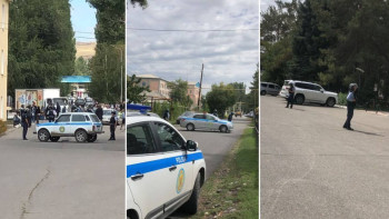 Фотография к новости: Жетісу облысында мектепке жарылғыш зат қойылғаны туралы хабар түсті