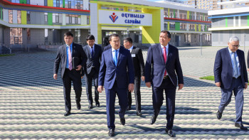 Фотография к новости: Ақтаудағы жаңа Оқушылар сарайында 5 мыңнан астам бала қосымша білім алады