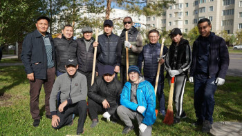 Фотография к новости: Прокурорлар жалпықалалық сенбілікке қатысты