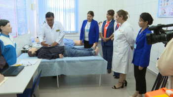 Фотография к новости: Шымкентте емхана базасында Үздік практикалар орталығы ашылды