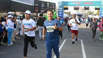 Фотография к новости: "Шымкент марафоны" бұқаралық сайысы 6-шы рет өтті