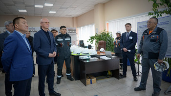 Фотография к новости: Скляр Павлодар облысының жылу беру маусымына дайындық барысымен танысты