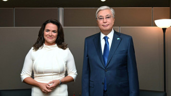 Фотография к новости: Мемлекет басшысы Мажарстан Президенті Каталин Новакпен келіссөз жүргізді