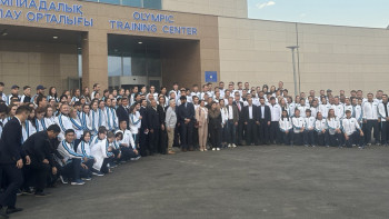 Фотография к новости: Алматыда спортшылар ХІХ жазғы Азия ойындарына аттанды