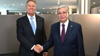 Фотография к новости: Президент: Қазақстан және Румыния Іскерлік кеңесінің жұмысын жандандыру керек