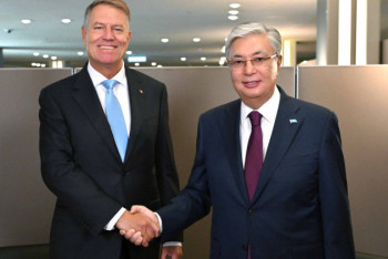 Фотография к новости: Президент: Қазақстан және Румыния Іскерлік кеңесінің жұмысын жандандыру керек