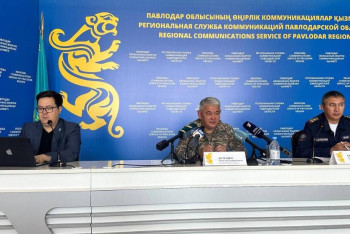 Фотография к новости: Павлодар облысында ТЖД брифинг өткізді