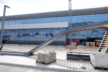 Фотография к новости: Шымкентте жаңа әуежай терминал құрылысының 1-кезеңі аяқталды