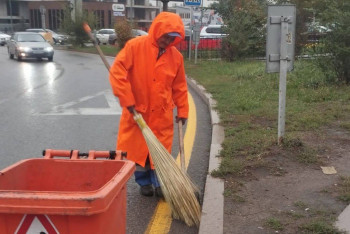 Фотография к новости: Алматыда 46 патрульдік бригада кезекшілікке шығады