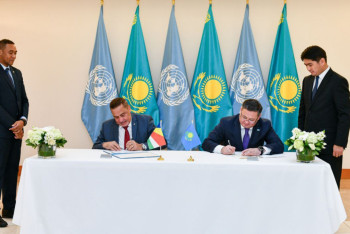 Фотография к новости: Қазақстан мен Сейшел аралдары визасыз режим туралы келісімге қол қойды