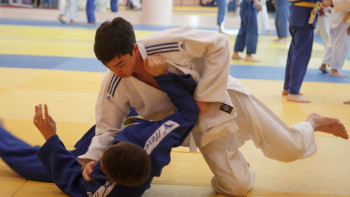 Фотография к новости: Әлем чемпионатында қазақстандық екі балуан «қолаға» таласады