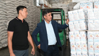 Фотография к новости: Шымкентте әлеуметтік азық-түліктің қоры жеткілікті, бағасы тұрақты