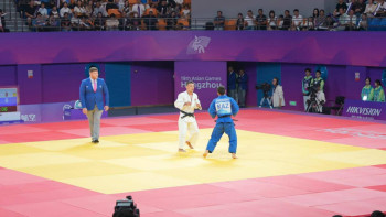 Фотография к новости: Азия ойындары: Мағжан Шамшадин Қазақстан қоржынына тағы бір жүлде сыйлады