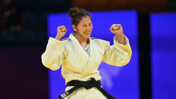 Фотография к новости: Эсмигүл Күйлова дзюдодан Азиаданың қола медалін жеңіп алды