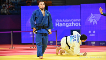 Фотография к новости: Азия ойындары: Отандық дзюдошы қола жүлдеге қол жеткізді