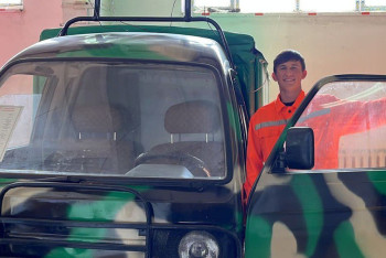 Фотография к новости: Түркістандық колледж студенті автокөлік құрастырды