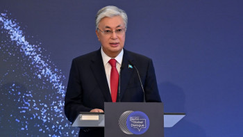 Фотография к новости: Қазақстан Президенті Berlin Global Dialogue форумында сөз сөйледі