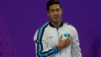 Фотография к новости: Жүзуші Әділбек Мусин Азия ойындарының екі дүркін жүлдегері атанды