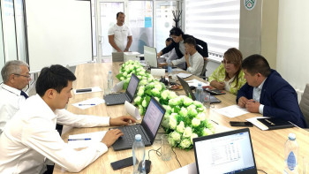 Фотография к новости: Шымкентте қайтарымсыз грант бойынша комиссия отырысы басталды