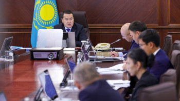 Фотография к новости: Үкіметте ірі инвестициялық жобалардың мәселесі қаралды