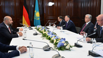 Фотография к новости: Президент Германияның бірқатар компания басшыларымен кездесті