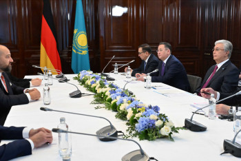 Фотография к новости: Президент Германияның бірқатар компания басшыларымен кездесті