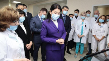 Фотография к новости: Ана өлімі 3 есе төмендеді - Ажар Ғиният