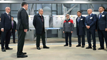 Фотография к новости: Президент газ жылу станцияларын кезең-кезеңмен пайдалануға беруді тапсырды