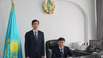 Фотография к новости: Жамбылда кірістер департаментінің басшысы ауысты