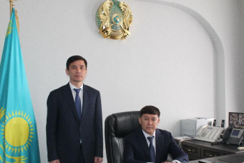 Фотография к новости: Жамбылда кірістер департаментінің басшысы ауысты