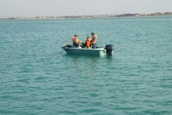 Фотография к новости: Балқаш көлінен 300 метрден астам тор табылды