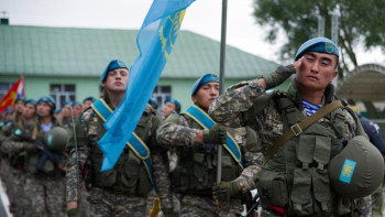 Фотография к новости: Қазақстандық десантшылар ҰҚШҰ оқу-жаттығуларына аттанды