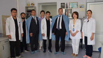 Фотография к новости: Денсаулық сақтау вице-министрі ШҚО-дағы Ана мен бала орталығында болды