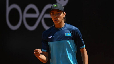 Теннис: Әмір Омарханов – Оңтүстік Кореядағы жарыстың жеңімпазы