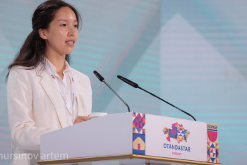 Фотография к новости: Google-да істейтін қазақ қызы АҚШ-тағы қандастары туралы айтты