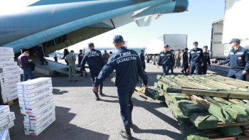 Фотография к новости: Қазақстан Ауғанстанға гуманитарлық көмек жіберді