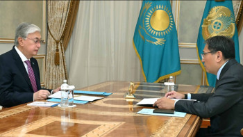 Фотография к новости: Тоқаев Алматы қаласының әкімі Ерболат Досаевты қабылдады