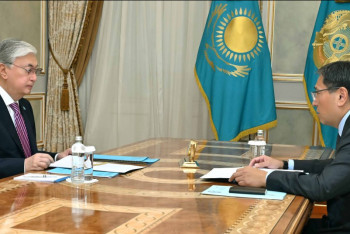 Фотография к новости: Тоқаев Алматы қаласының әкімі Ерболат Досаевты қабылдады