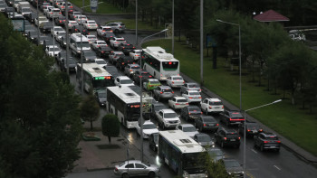 Фотография к новости: Алматыда жаңа эстакада пайдалануға берілді