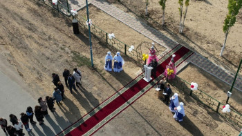 Фотография к новости: Абай облысында «Ғашықтар» саябағы ашылды