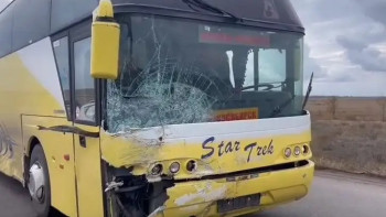 Фотография к новости: Қарағанды облысында жол апатынан екі жолаушы көз жұмды