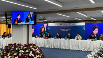 Фотография к новости: Алматыда Орталық Азия елдерінің әйел-көшбасшылары бас қосты