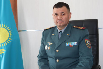 Фотография к новости: Түркістан облысы ТЖ департаментін Асқар Төлешев басқарады