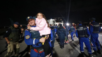 Фотография к новости: Қазақстандық құтқарушылар Ауғанстаннан елге оралды