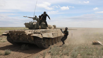 Фотография к новости: Жауынгер дайындығы. Практикалық сабақтардың  30%-ы түнде өтеді