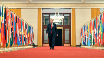 Фотография к новости: Тоқаев ҚХР Төрағасы атынан ұйымдастырылған ресми қабылдауға келді