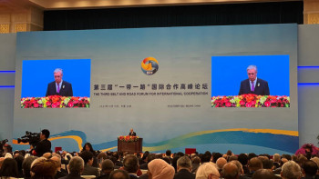 Фотография к новости: Тоқаев: «Бір белдеу, бір жол» жаһандық ауқымды жобаға айналды