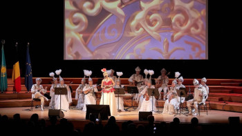 Фотография к новости: Брюссельде «Сазген сазы» ансамблінің концерті өтті