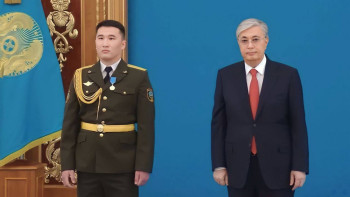 Фотография к новости: Өрт сөндіру - абыройлы міндет